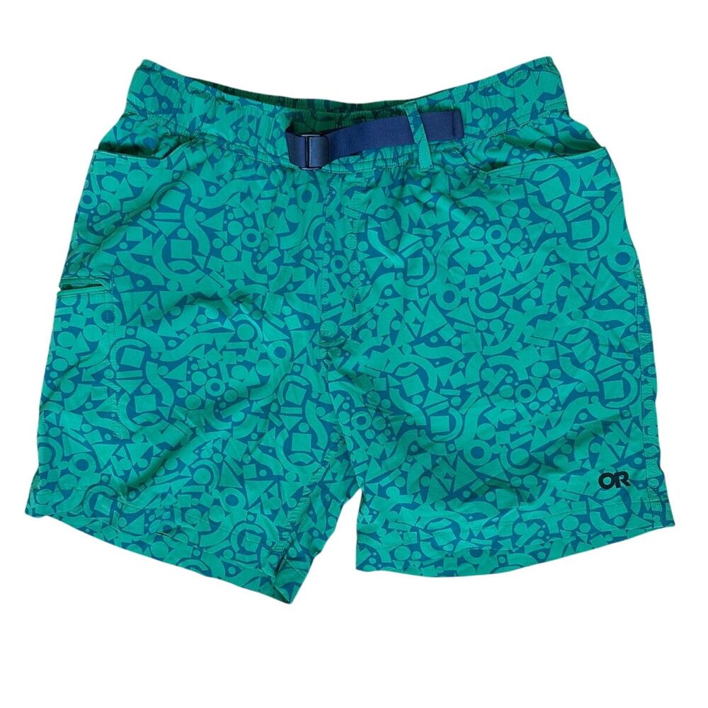 Outdoor Research Men's Ferrosi 7-inch Shorts in Green Size Large